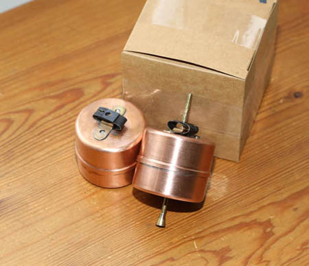 Copper floats to fit original Amal carbs